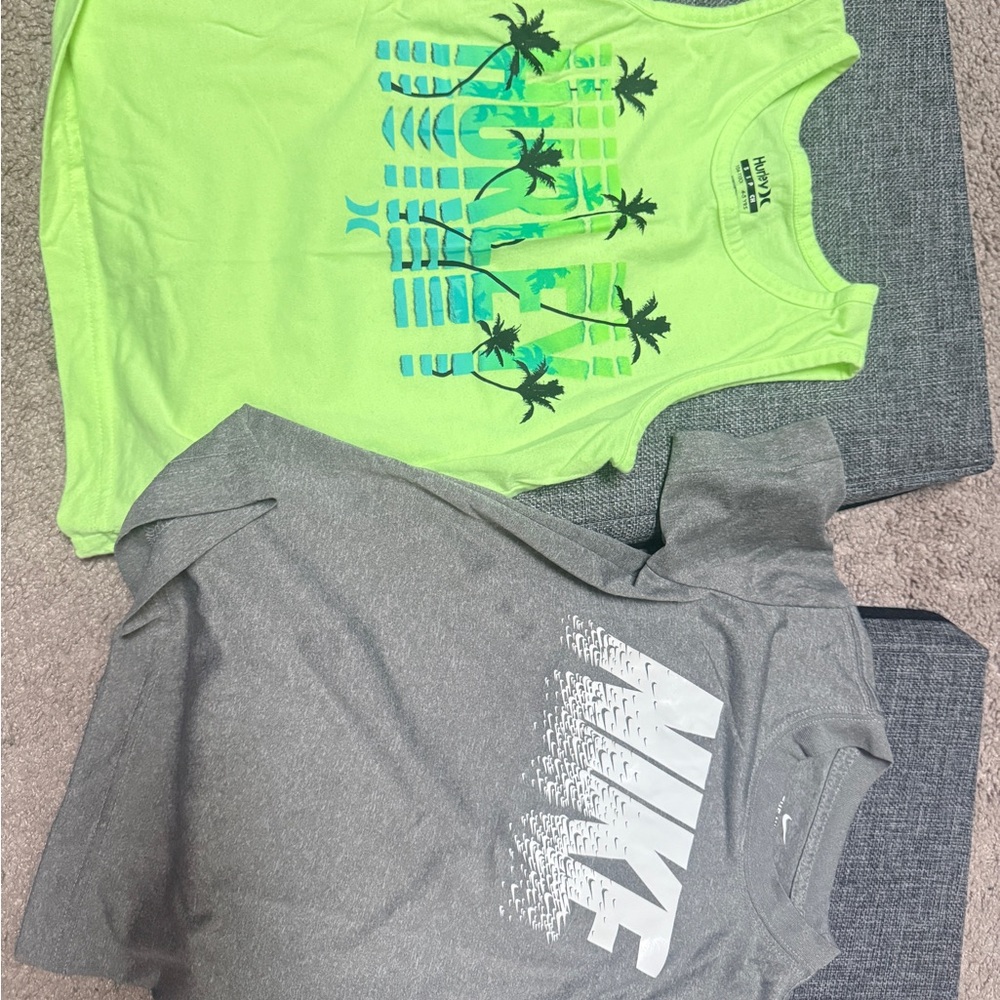 Boys Tanks (3) and Nike Tee Shirt (1)
